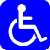accessibility logo smaller